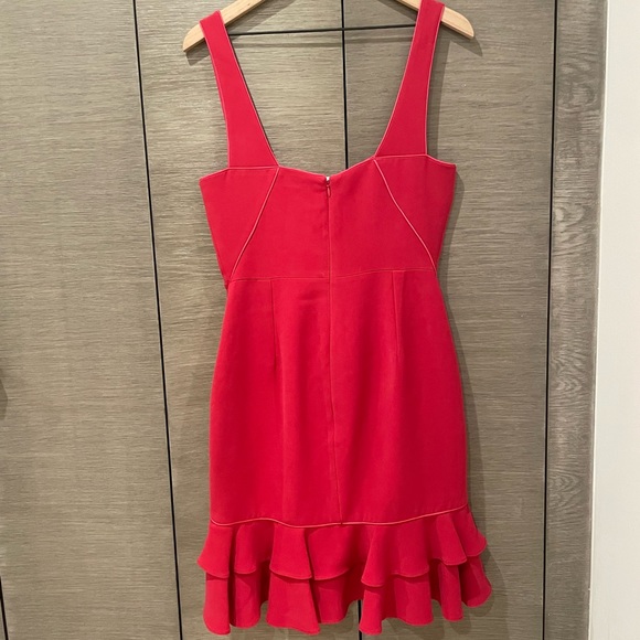 Jonathan Simkhai ruffle hem bustier dress - Picture 6 of 8